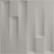 Ekena Millwork 19 5/8in. W x 19 5/8in. H Hamilton EnduraWall Decorative 3D Wall Panel Covers 2.67 Sq. Ft. WP20X20HABCR - alternate 6
